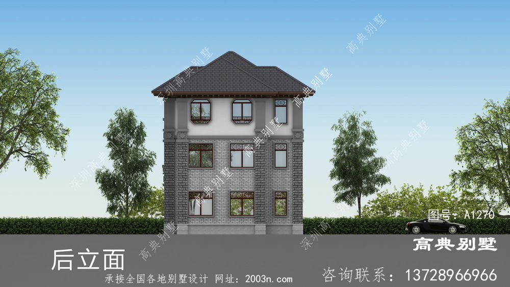 村里都建简欧，那么来栋不一样的中式别墅吧