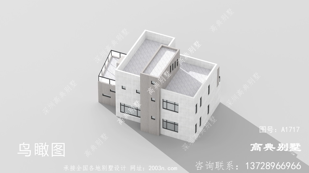 有打算建造一栋两层现代风格平屋顶别墅吗？