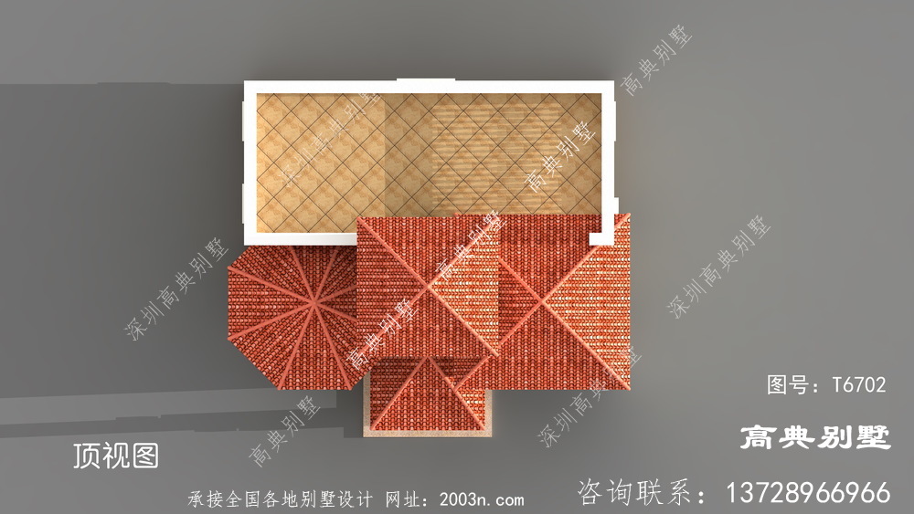 大气实用简欧风格小别墅设计效果图