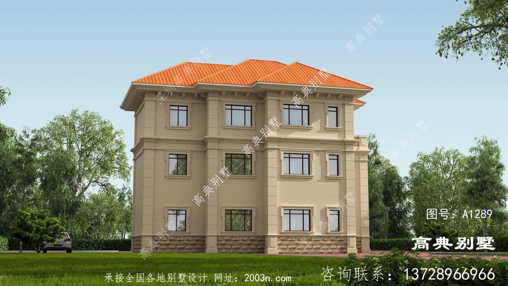 纯正简欧别墅住宅是这样建的