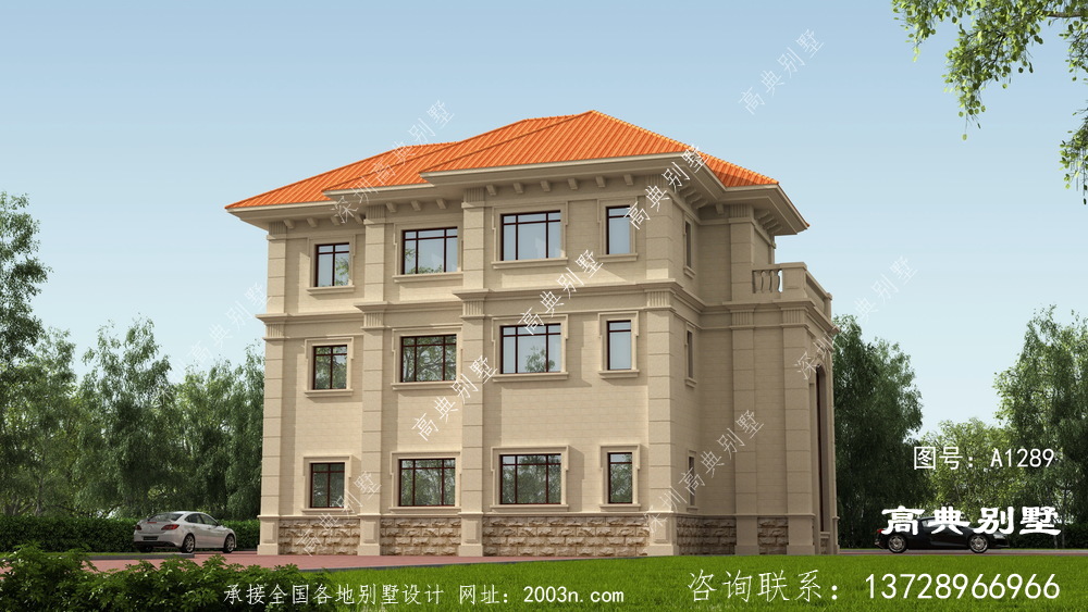 纯正简欧别墅住宅是这样建的