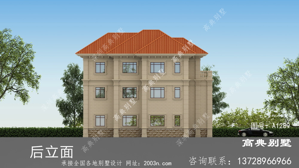 纯正简欧别墅住宅是这样建的