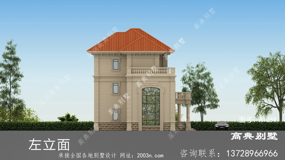 纯正简欧别墅住宅是这样建的