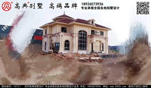  湖南省汩罗市长沙经济开发区汩罗产业园博仕龙住工别墅二层别墅全套图纸