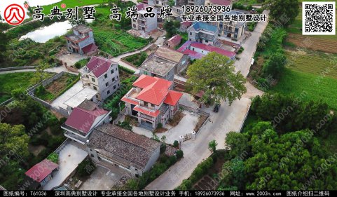 江西省吉安市奉和县马市镇栖龙村别墅设计图纸