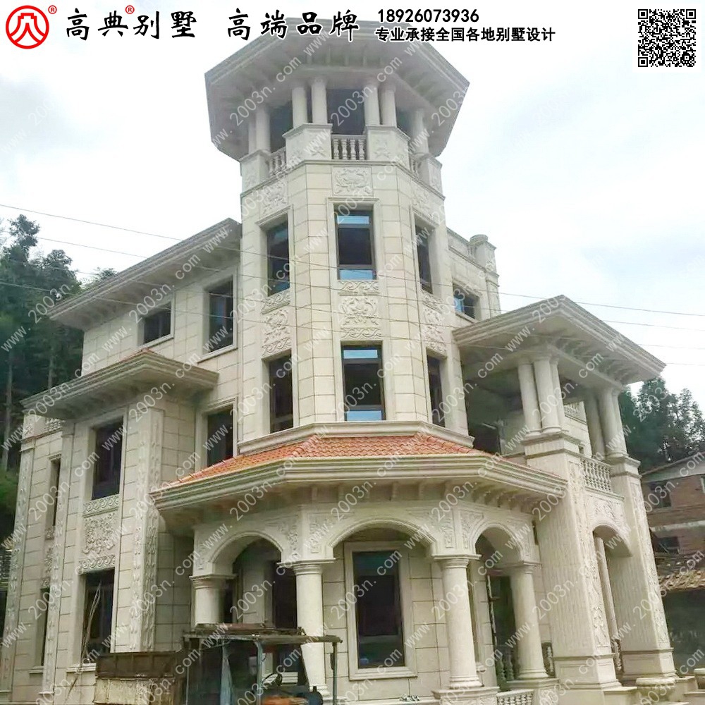 福建省泉州市安溪县祥华乡美仑村别墅设计图