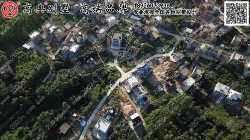  广东省陆丰市西南镇黄塘村别墅农村两层建房设计图