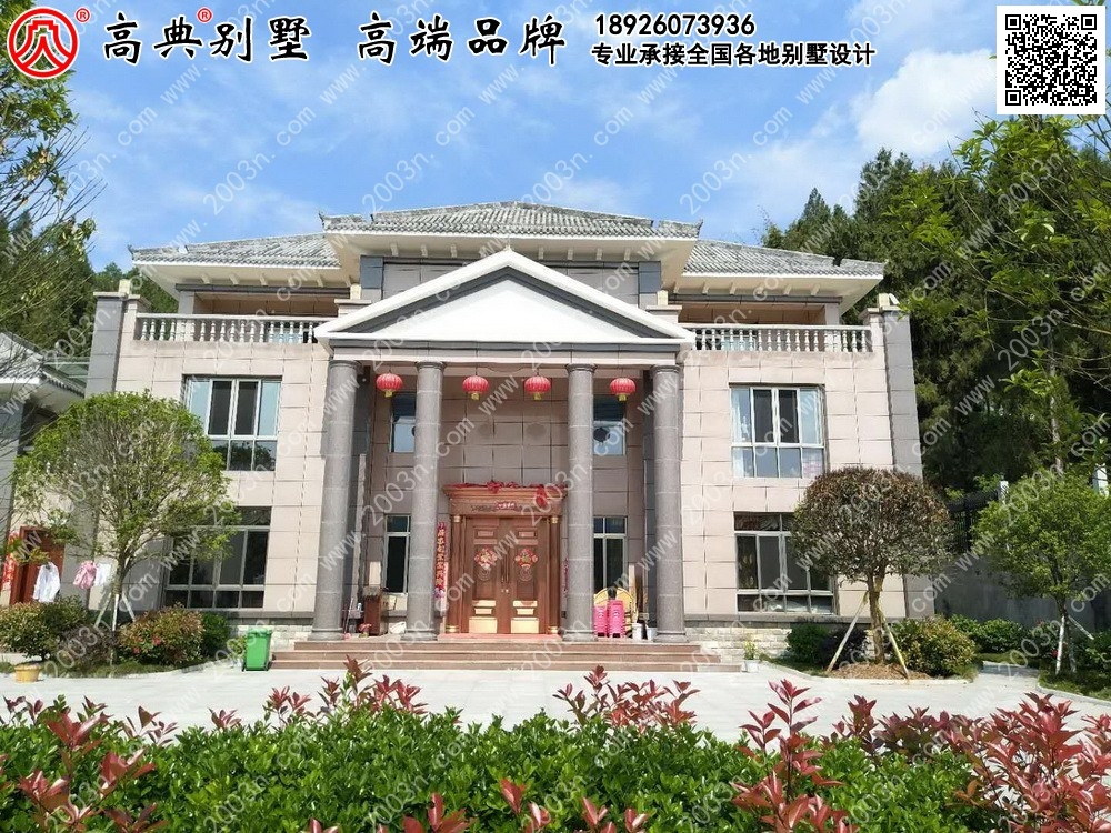 江苏省常州市武进区横山桥镇星辰村别墅设计效果图