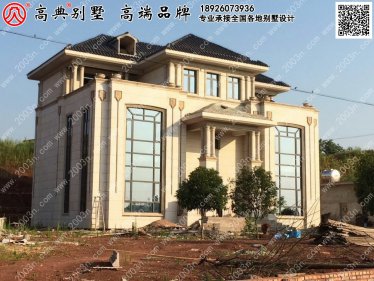 湖南省衡阳县云集镇回龙村回冲组3层别墅设计图纸