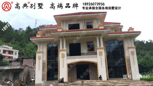  广东省罗定市泗纶镇泗荣高木村别墅三层复式别墅图纸附效果图