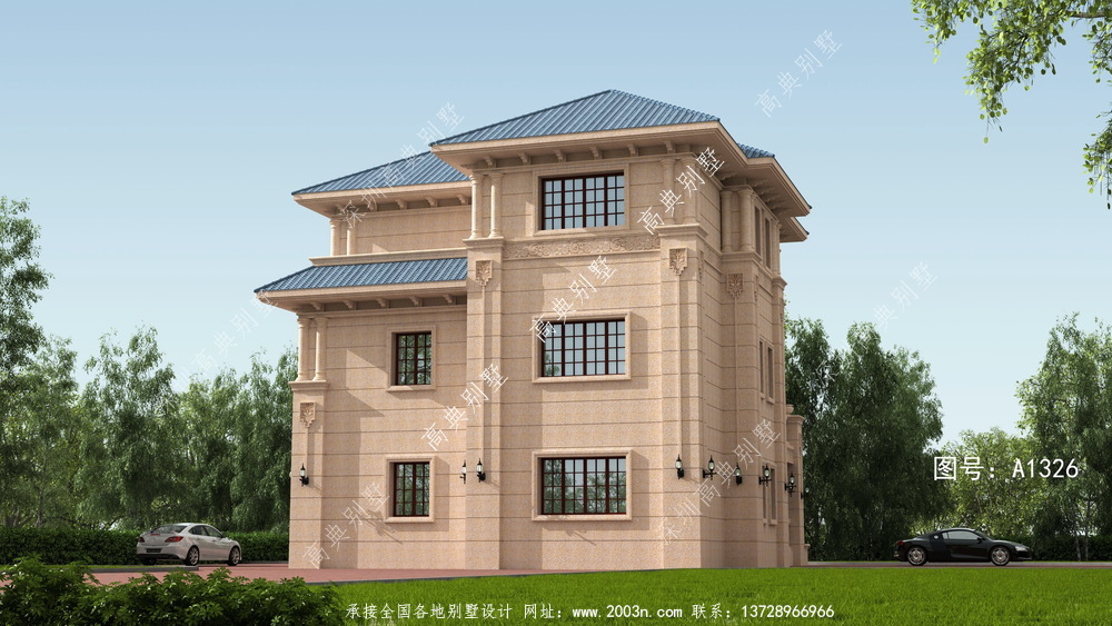 农村自建别墅图纸，大家都感叹比住城市的蜗居好