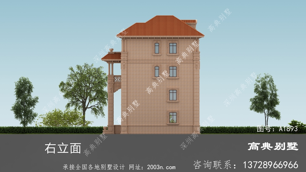 农村自建别墅户型图设计，經典好用