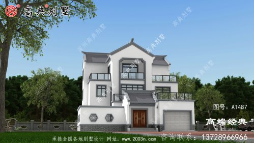 乡村中式自建别墅，满足现代人的居住需求