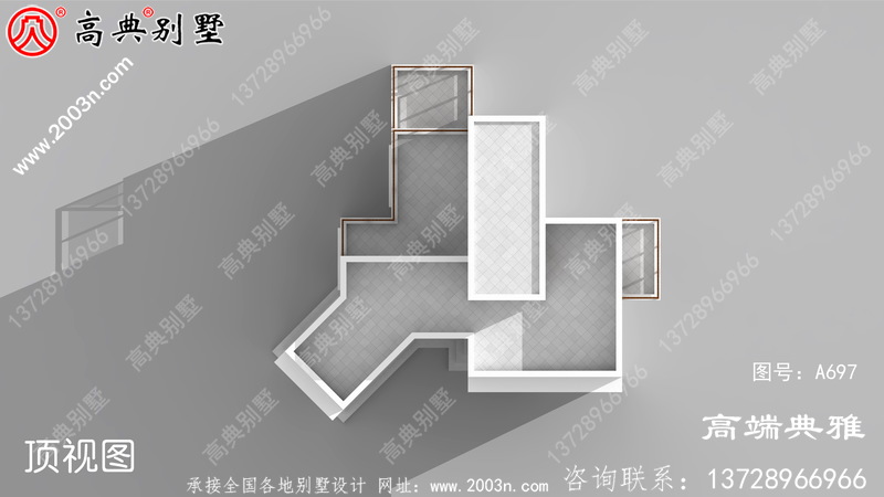 乡村自建欧式三层房屋设计图计划方案，带外型设计效果图