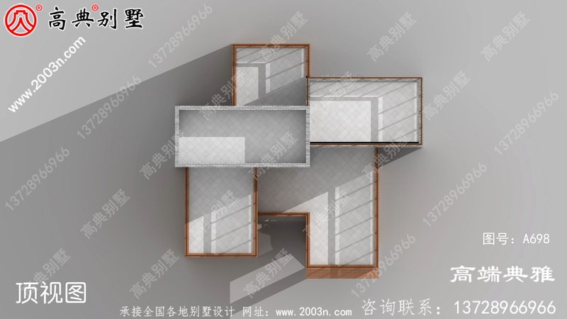 奢华现代四层别墅设计方案，附有外观和效果图