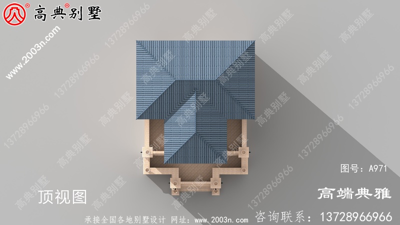 四层独栋别墅房屋设计图及外型设计效果图