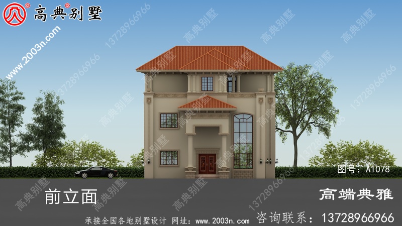 乡村40万内三层住宅设计图纸，小房基地优选