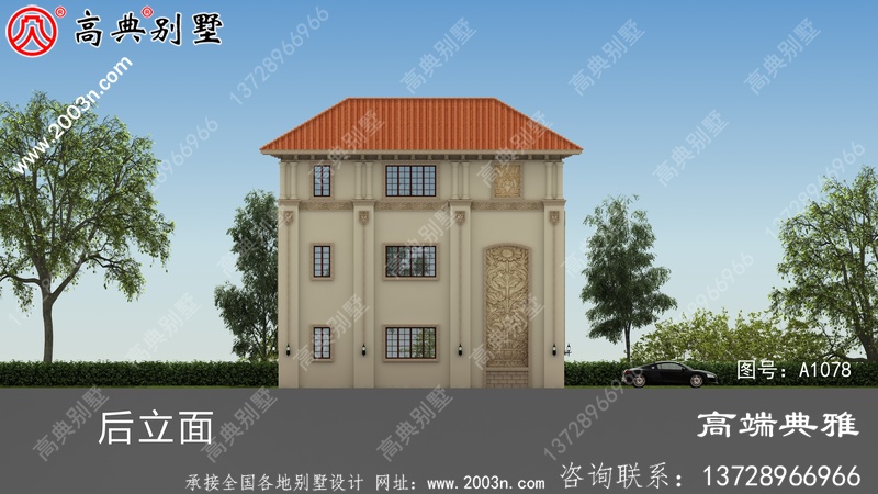 乡村40万内三层住宅设计图纸，小房基地优选