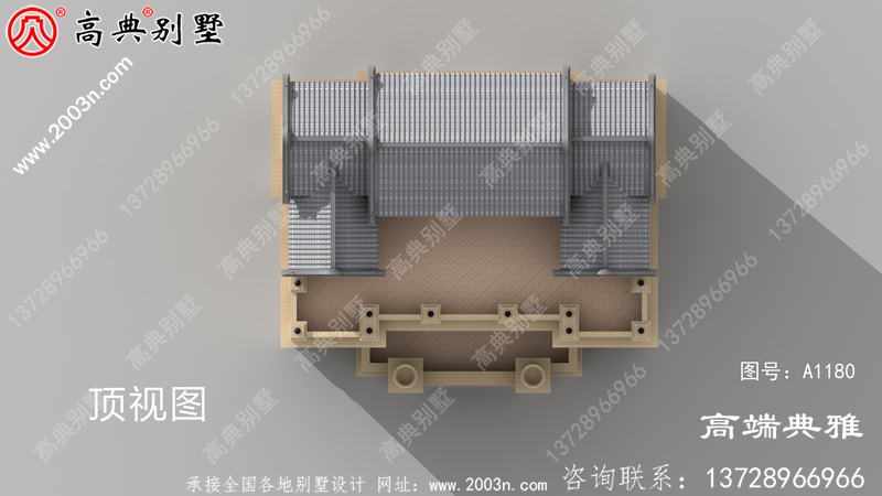 农村自建大户型欧式房屋设计图，带效果图