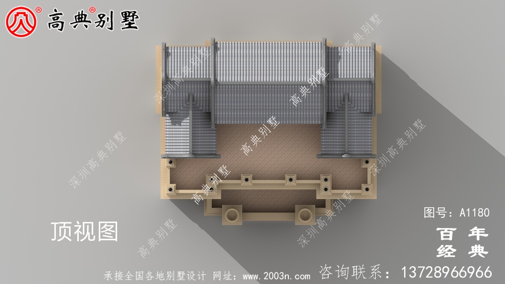 347平方米农村法式别墅设计，包括全套施工图