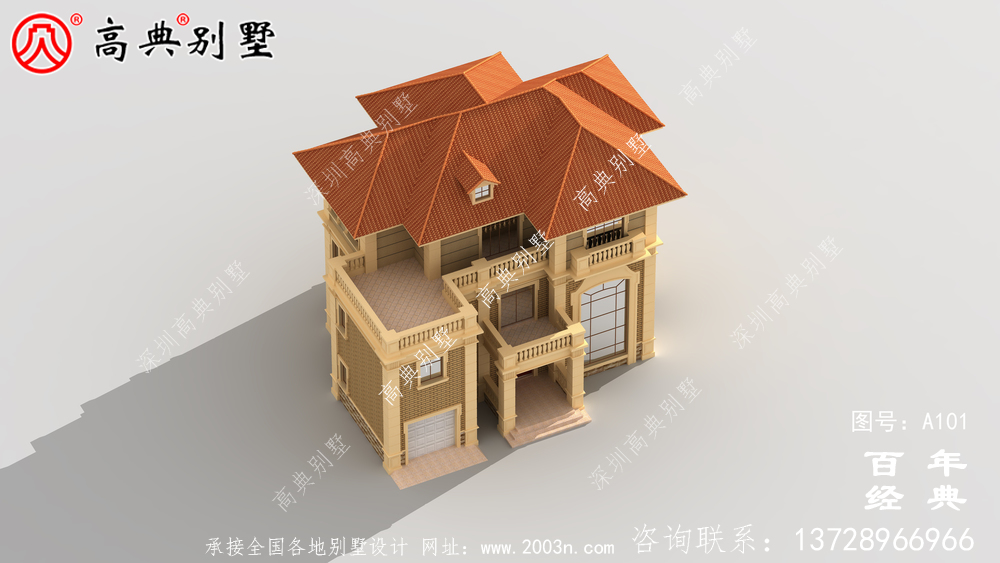 简单实用的三层农村自建住宅设计图纸_农村住宅设计图纸