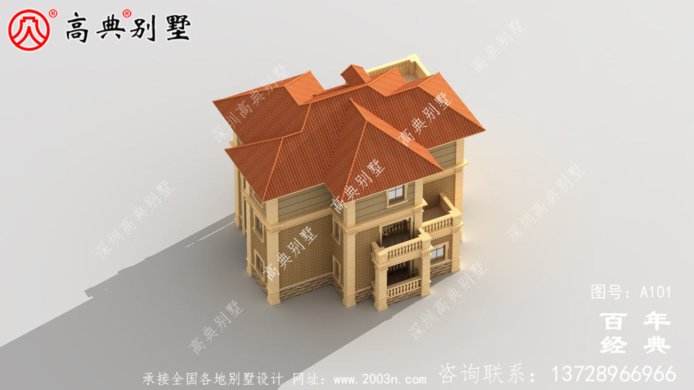 简单实用的三层农村自建住宅设计图纸_农村住宅设计图纸