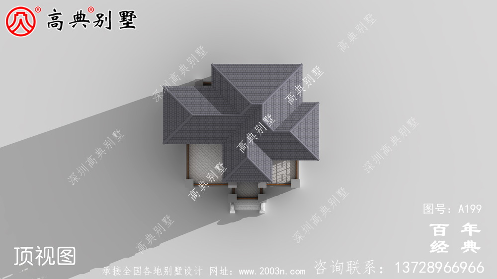 三层框架结构抗震小别墅设计图纸_农村自建房设计图