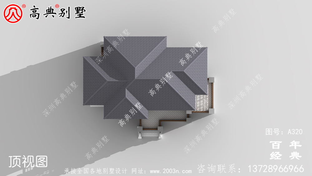 三层带阳台车库大面积别墅设计全套图纸_别墅设计图纸,农村房屋设计图