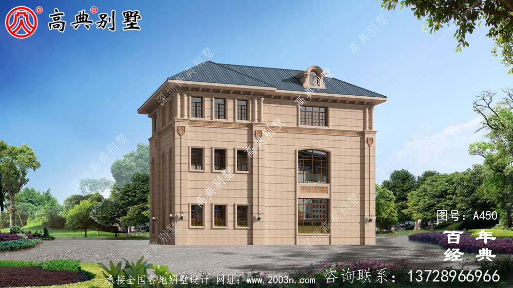 新农村三层自建房设计图纸_别墅设计图纸,农村房屋设计图,农村自建房设计