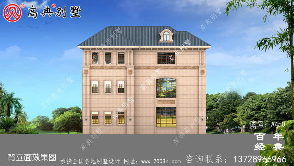 新农村三层自建房设计图纸_别墅设计图纸,农村房屋设计图,农村自建房设计