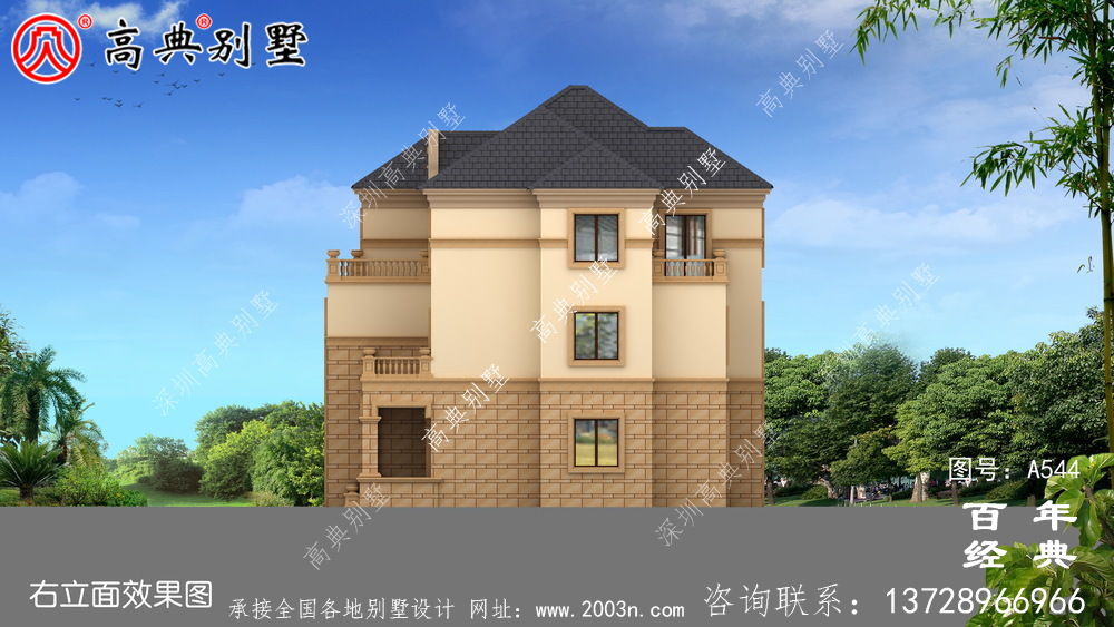 三层新农村住宅设计_别墅设计图纸,新农村别墅,农村自建房设计