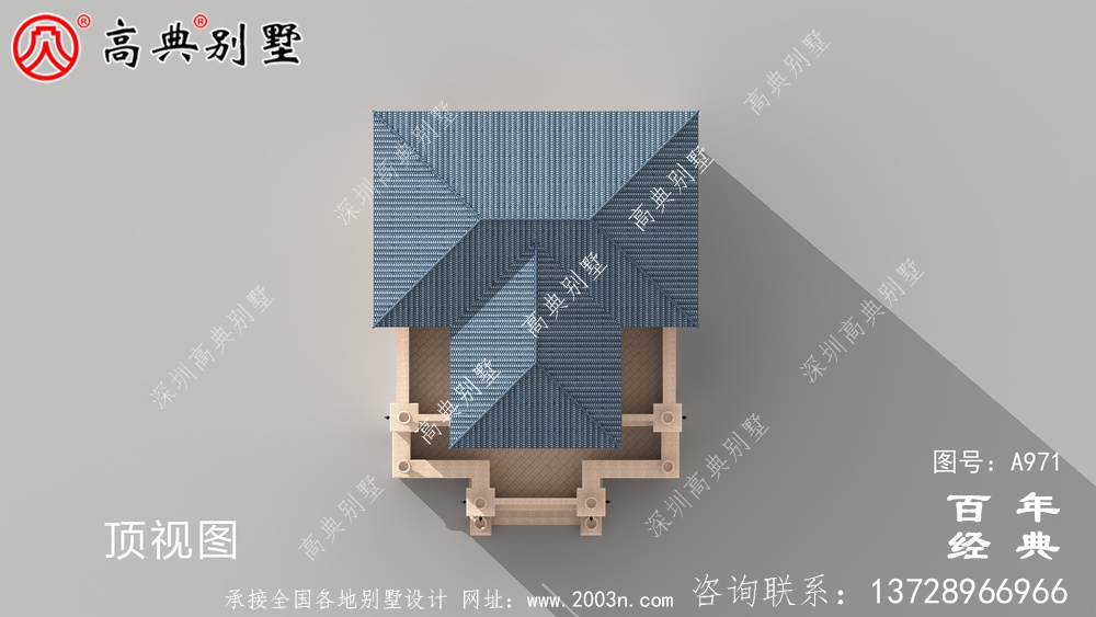 高档复式四层欧式别墅建筑设计图纸及效果图_四层住宅设计图