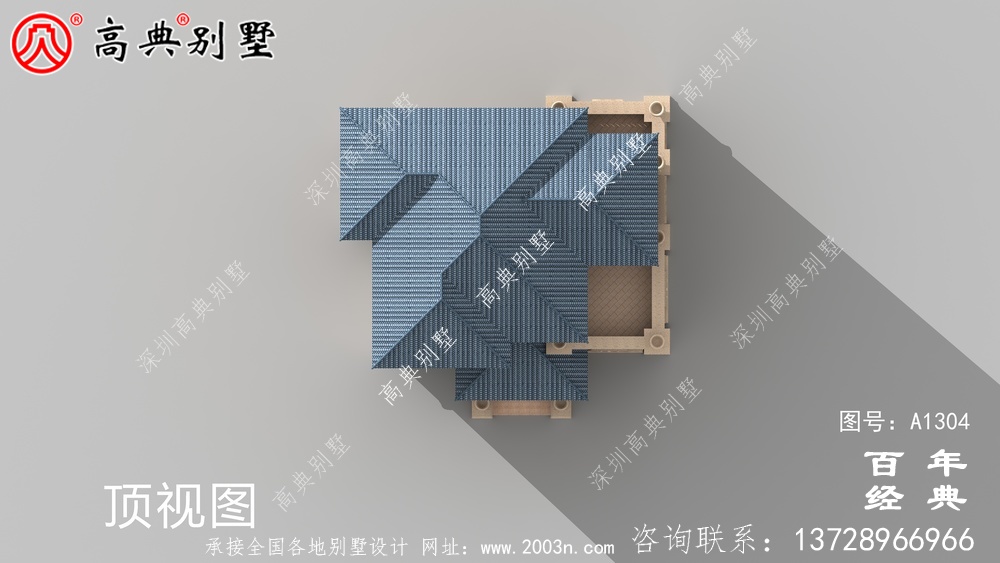 高档欧式三层复式别墅施工图设计_农村三层别墅设计图