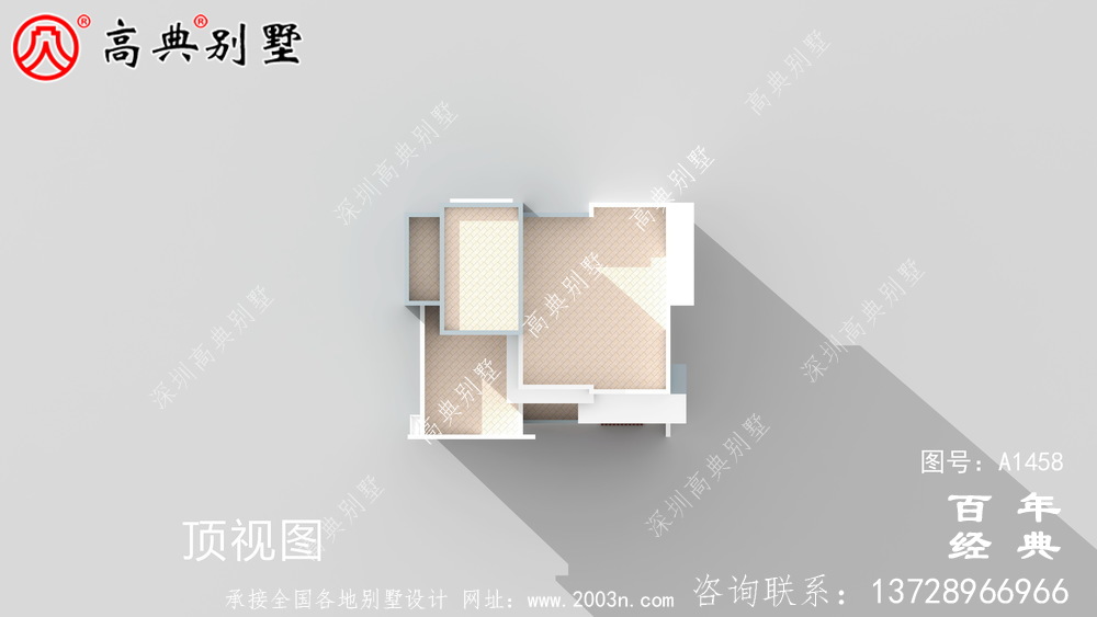 三层现代风格别墅设计图纸_现代风格别墅设计