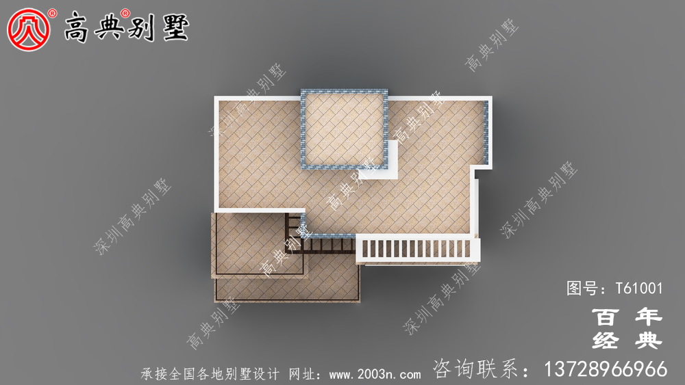 现代复式三层别墅_农村三层自建房设计图