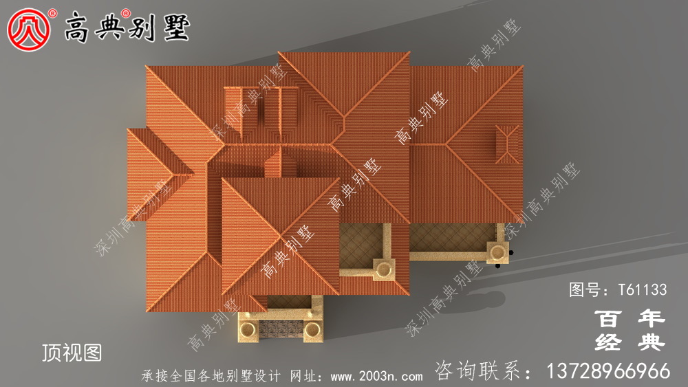 三层欧式别墅建筑设计施工图纸_农村三层房屋设计