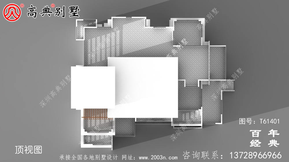 现代四层别墅外观效果图_农村四层自建房屋设计图