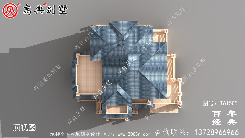 三层欧式高端别墅设计图纸及效果图_三层别墅设计图纸