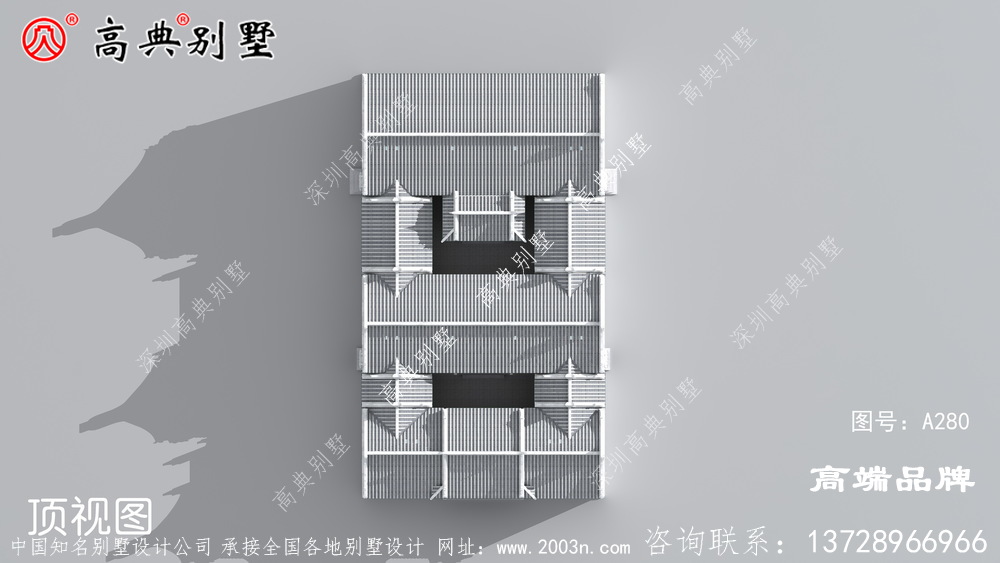 传统大户人家府第式图纸