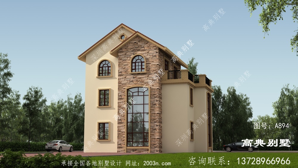 你要想建一栋让人一眼惊艳的小别墅建筑?