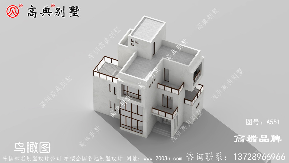 一款非常值得借鉴的现代风格别墅户型图