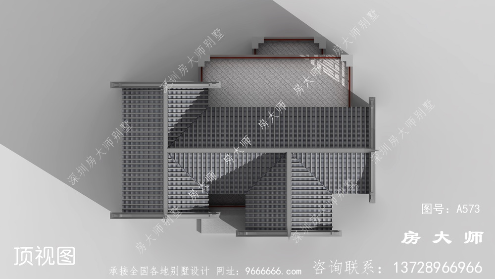 令人满意的三层中式自建房户型布局图