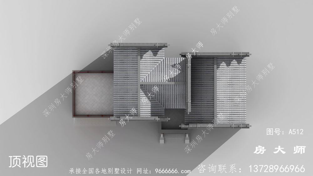 大方耐看造价还低的中式别墅