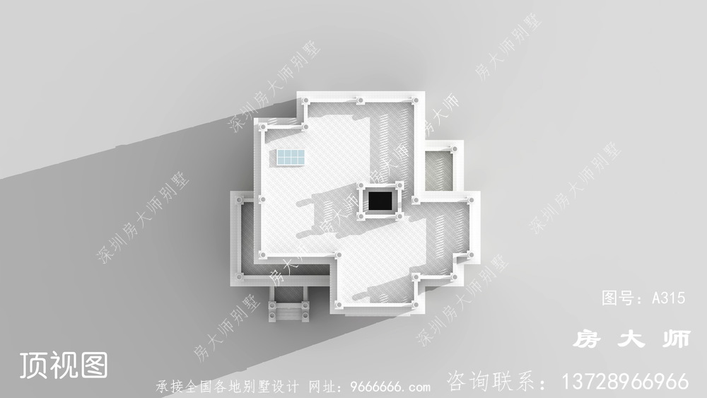 外观和布局都是精益求精的法式风格别墅