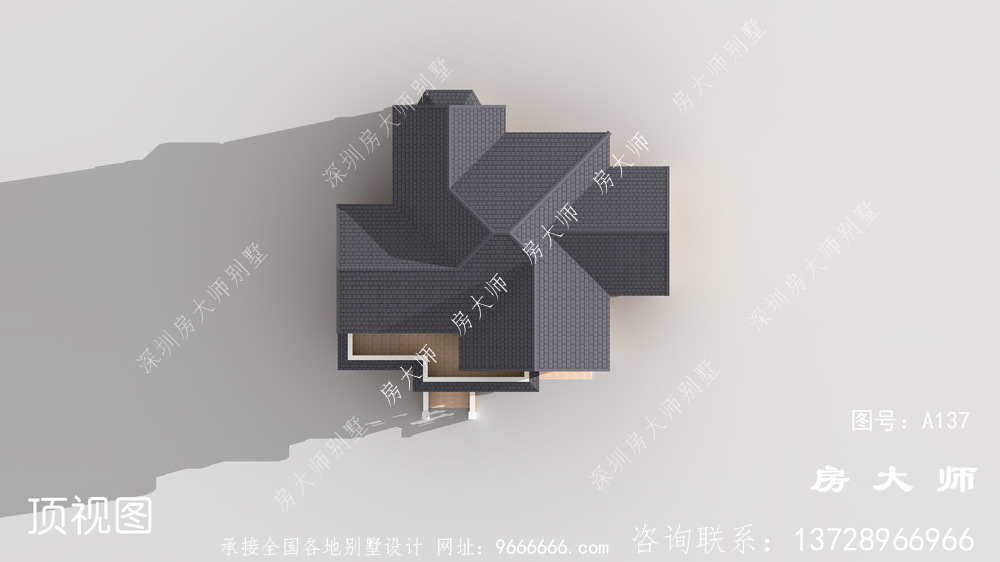 80、90后最爱的二层欧式风格农村别墅户型