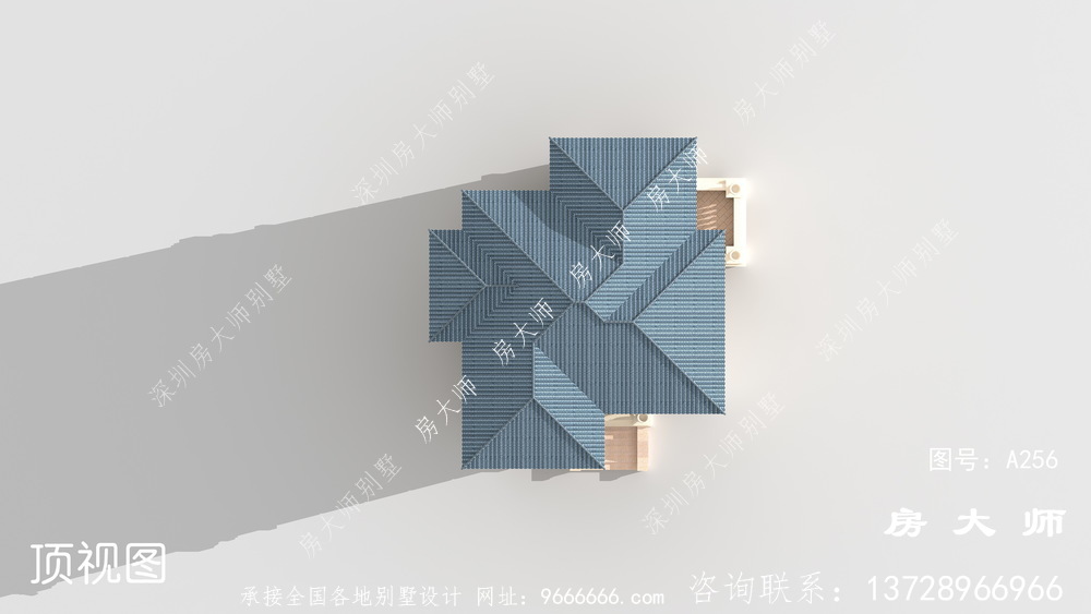 外观大气布局实用，自建别墅的精品户型