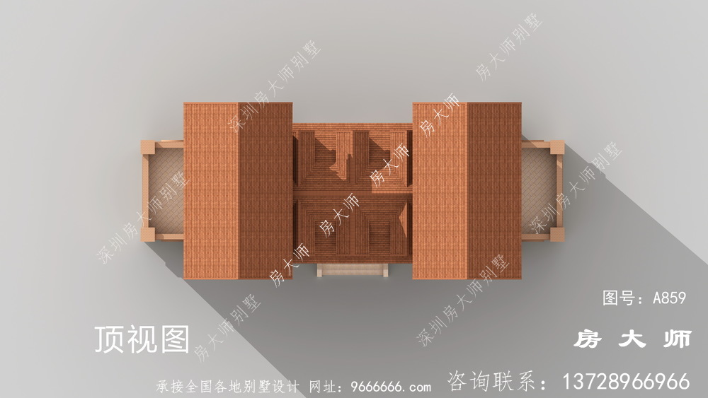 经典、大气的欧式风格小别墅效果图