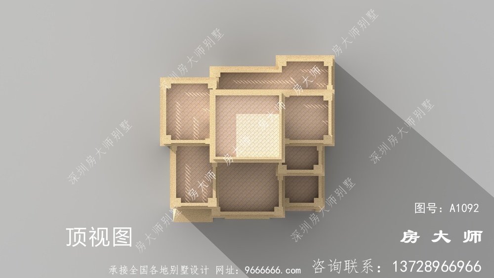 外观大方又耐看的四层欧式风格别墅