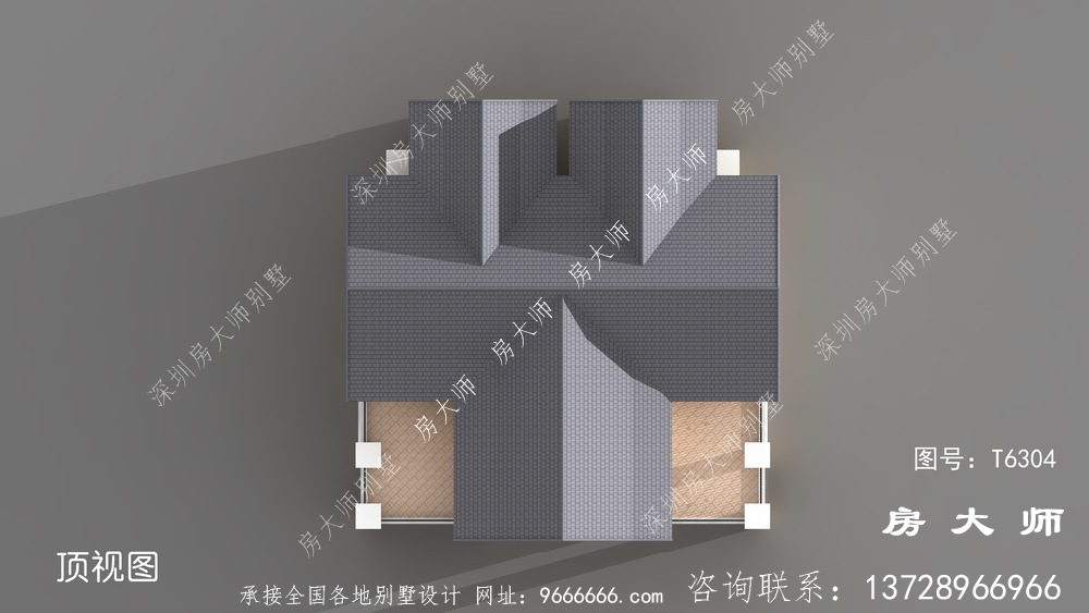 潮流前卫的农村欧式风格双拼自建别墅