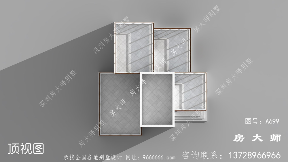 最新现代风格别墅外观效果图